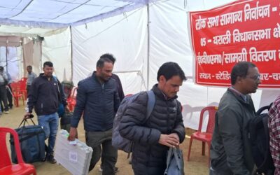 निर्वाचन: चमोली के दुर्गम मतदान केंद्रों के लिए 40 पोलिंग पार्टियां हुई रवाना–