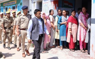 चमोली:  1 बजे तक चमोली जनपद में हुआ 24.85 प्रतिशत मतदान–