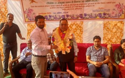 सेवानिवृति: खेल विभाग के मुख्य प्रशासनिक अ​धिकारी विक्रम सिंह चौधरी को दी भावभीनी विदाई–