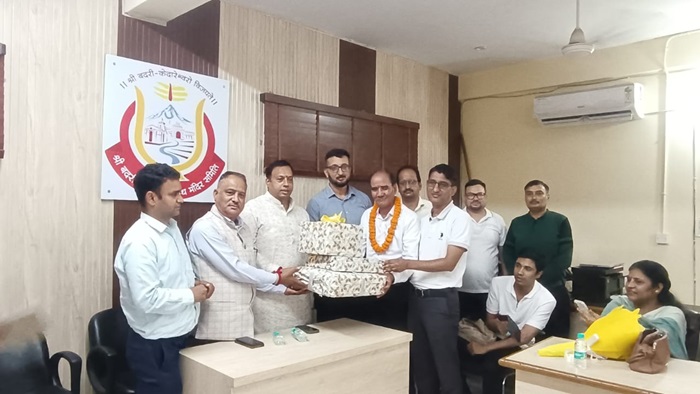 सेवानिवृ​त्ति: बदरीनाथ-केदारनाथ मंदिर समिति के अधिशासी अभियंता अनिल ध्यानी हुए सेवानिवृत्त–