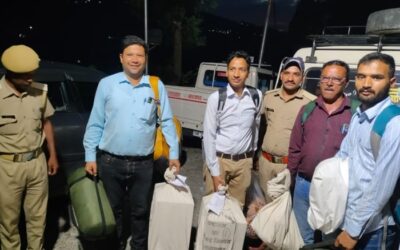 चमोली: किस प्रत्याशी के सिर सजेगा ताज, भाग्य मतपेटियों में हुआ बंद, 229 पोलिंग पार्टियां लौटी–