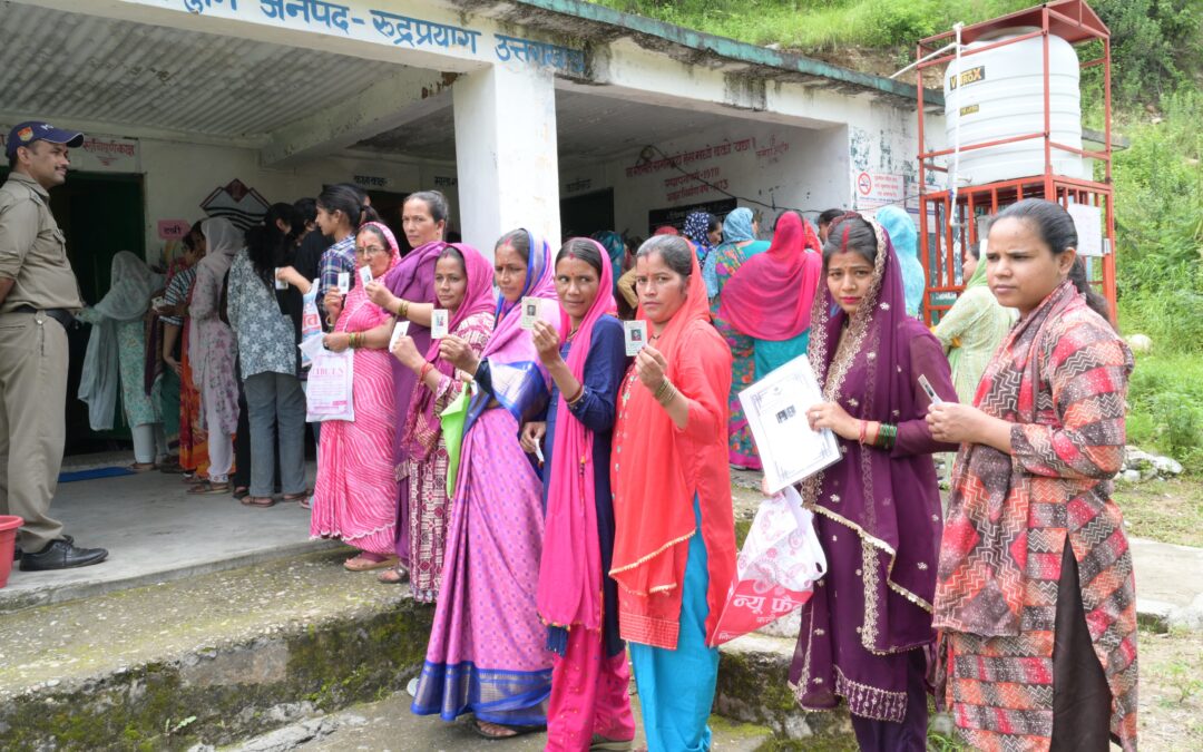 रुद्रप्रयाग: रुद्रप्रयाग जनपद में 62.98 प्रतिशत हुआ मतदान, ऊखीमठ में सबसे अधिक रहा मतदान प्रतिशत–
