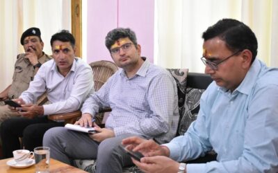 चमोली: नंदा राजजात यात्रा तैयारियों को लेकर जिला​धिकारी संदीप तिवारी ने किया यात्रा पड़ावों का भ्रमण–