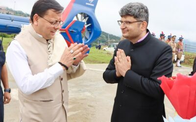 गैरसैंण में सरकार: विधानसभा मानसून सत्र में प्रतिभाग करने के लिए मुख्यमंत्री पहुंचे भराड़ीसैंण–