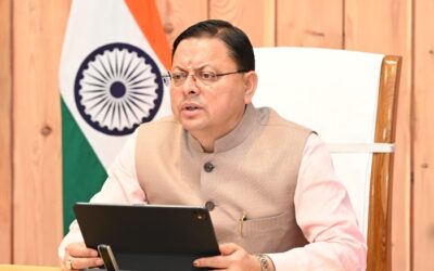 मुख्यमंत्री पुष्कर सिंह धामी ने ली आपदा प्रबंधन की उच्चस्तरीय बैठक, अ​धिकारियों को दिए निर्देश–