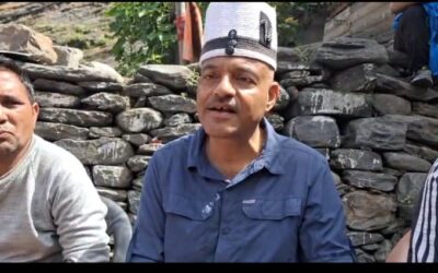 आपदा प्रभावितों के बीच पहुंचे सैनिक कल्याण सलाहकार समिति के अध्यक्ष कर्नल अजय कोठियाल–