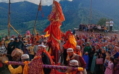 जय मां कालिंका: रुद्रनाथ भगवान से हुआ मां कालिंका का देव मिलन, जयकारे गूंजे–