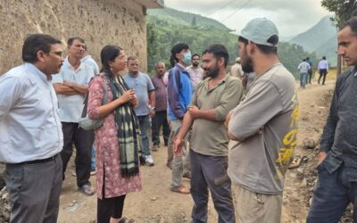 चमोली: केंद्र और राज्य की संयुक्त पीडीएनए टीम ने किया आपदा से हुए नुकसान वाले क्षेत्रों का स्थलीय निरीक्षण–