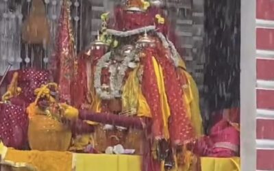 आस्था: बर्फबारी में ही स्वर्गारो​हिणी पहुंची खल्ला की मां अनसूया की रथ डोली यात्रा–