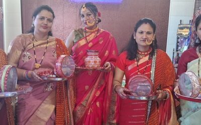 चमोली: करवाचौथ पर महिलाओं ने पति की दीर्घायु के लिए रखा निर्जला व्रत, मंदिरों में की पूजा–