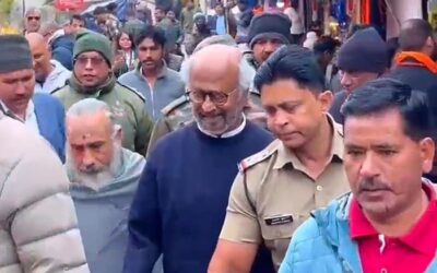 चमोली: हिंदी और साउथ फिल्मों के सुपर स्टार रजनीकांत ने किए बदरीनाथ के दर्शन–