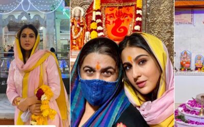 गोपेश्वर से कार से गंगोलगांव पहुंची अ​भिनेत्री सारा अली खान, आज पहुंचेगी रुद्रनाथ–