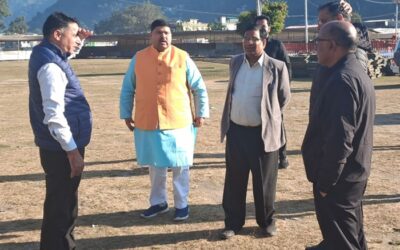 चमोली: गौचर मेले की तैयारियों का जिलाधिकारी और पुलिस अधीक्षक ने किया स्थलीय निरीक्षण–