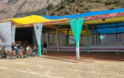 चमोली: एक साप्ताहिक बंड मेले का होगा आगाज, चर्खी, ड्रेगन और पांडाल से सजा सेमलडाला–