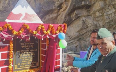 चमोली: रक्षामंत्री राजनाथ सिंह ने सीमा से सटे पुलों का किया वर्चुअली उद्घाटन–