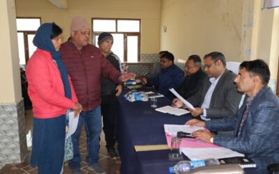 चमोली: जिलाधिकारी की अध्यक्षता में जिलासू में तहसील दिवस हुआ आयोजित, 50 में से अधिकांश शिकायतों का मौके पर निस्तारण–