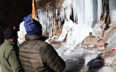 नीती घाटी के शीतकाल के अंतिम प्रवास वाले गांवों में पहुंचे जिलाधिकारी गौरव कुमार–