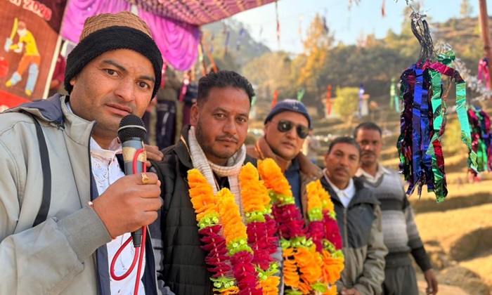 टूर्नामेंट शुरू: सुनाली खेल मैदान में शहीद सुरेंद्र सिंह क्रिकेट टूर्नामेंट हुआ शुरू–