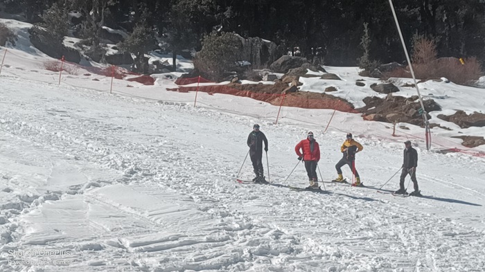 बर्फ में होगा खेलों का रोमांच, औली पहुंचे स्कीइंग ​खिलाड़ी, दिखाएंगे जौहर–