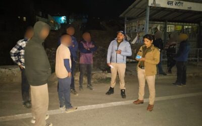 चमोली: जब जनता सोती है, तब चमोली पुलिस जागती है, चप्पे-चप्पे पर हो रही सघन चेकिंग–