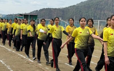 चमोली: राजकीय नर्सिंग कॉलेज की वा​र्षिक खेलकूद प्रतियोगिता में हुए हेयर स्टाइल और फेस पेंटिंग प्रतियोगिता–