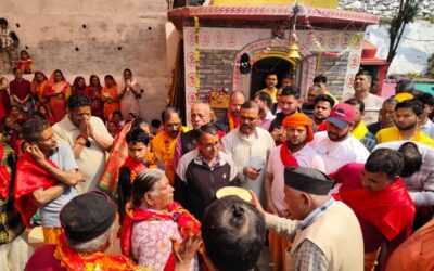 चमोली: नए पश्वा पर अवतरित हुई नंदप्रयाग की मां चंडिका, भक्तों को दिए दर्शन–