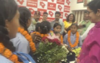 भाजपा प्रदेश कार्यालय में हर्षोल्लास के साथ मनाया गया उत्तराखंड का पारंपरिक लोकपर्व “फूलदेई”–