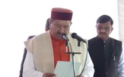 उत्तराखंड: पांच विधायक बनें मंत्री, भरत चौधरी ने संस्कृत में ली शपथ–