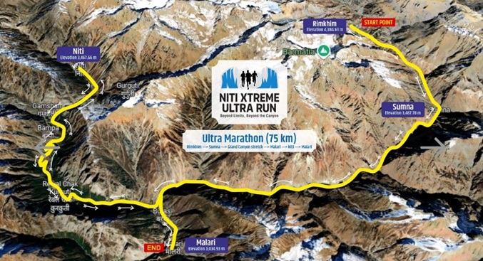 चमोली: नीती घाटी में आयोजित होने जा रहा साहसिक खेलों का रोमांच, आयोजित होगी 75 किलाेमीटर अल्ट्रा मैराथन–