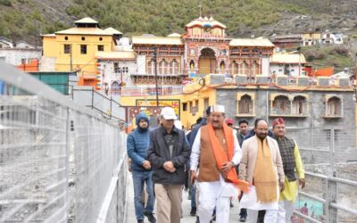 चमोली: चारधाम यात्रा की तैयारियां अंतिम चरण में, प्रभारी मंत्री भरत चौधरी ने किया हाईवे का निरीक्षण–