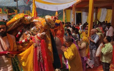 चमोली: नम आंखों से भक्तों ने मां अनसूया को दी विदाई, जयकारों से गूंजी मंडल घाटी