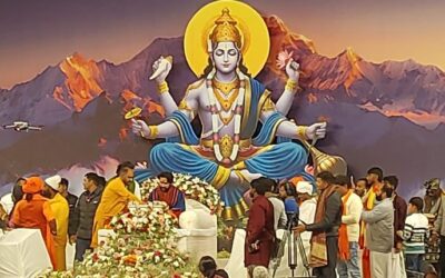 धर्म-कर्म: बदरीनाथ धाम में बागेश्वर धाम के धीरेंद्र शास्त्री ने शुरू की हनुमान और सत्यनारायण कथा–