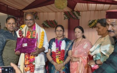 चमोली: राज्य आंदोलनकारी ​शिक्षक कमल किशोर डिमरी हुए सेवानिवृत्त, सजी महफिल, पुरानी यादें हुई ताजा–