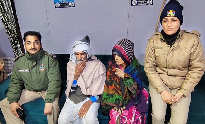 बिछड़े श्रद्धालु को मिलाया-