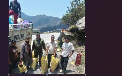 स्वच्छता अ​​भियान: तुंगनाथ के बेस कैंप भुलकणा में चला स्वच्छता अभियान–