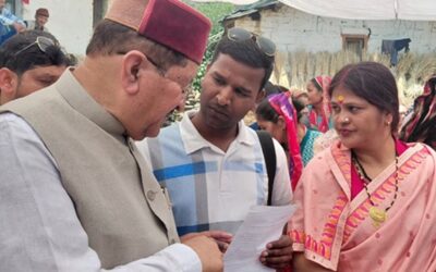कैबिनेट मंत्री भरत सिंह चौधरी ने किया पूर्वी बांगर क्षेत्र के गांवों का दौरा–