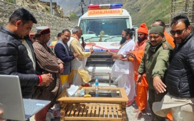 जय बदरीविशाल: बदरीनाथ नगर पंचायत को मिली अत्याधुनिक हाईटेक एंबुलेंस, श्रद्धालुओं को मिलेगी राहत–