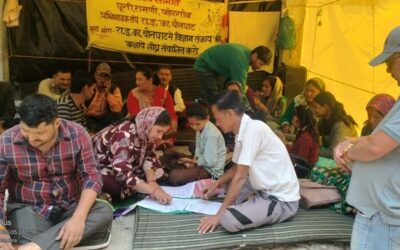 हक की लड़ाई: चौनघाट इंटर कॉलेज में विज्ञान संकाय की मांग को लेकर तीसरे दिन भी जारी रहा अनशन–