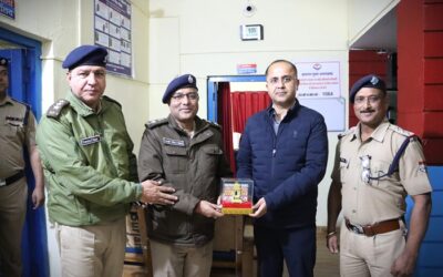 चमोली: गृह सचिव शैलेश बगौली ने किया कोतवाली गोपेश्वर का आकस्मिक निरीक्षण–