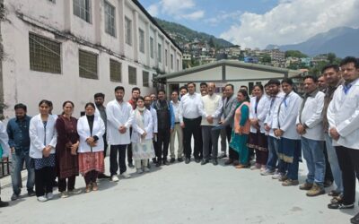 चमोली: स्वास्थ्य मंत्री सुबोध उनियाल ने किया उपजिला अस्पताल ज्योतिर्मठ का निरीक्षण, स्वास्थ्य सेवाओं का लिया जायजा–