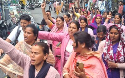 चमोली: आशा कार्यकर्ताओं और फैसिलिटेटरों ने मांगों को लेकर किया प्रदर्शन–