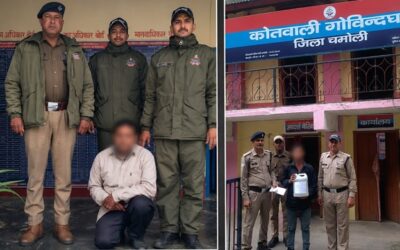 ऑपरेशन प्रहार: चमोली पुलिस ने अवैध शराब तस्करी पर कसा शिकंजा, दो आरोपी गिरफ्तार–