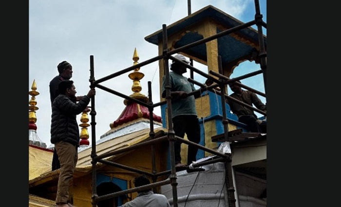 जीर्णोद्धार शुरू