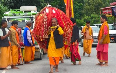 चमोली: लंगसी गांव में हुआ माता इंद्रामति की डोली का भव्य स्वागत–