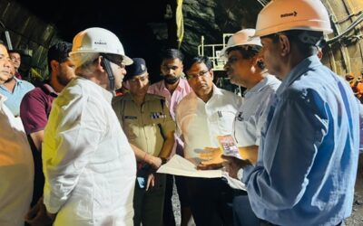 चमोली: मुख्यमंत्री के निर्देशन में टीएचडीसी टनल में रेस्क्यू अभियान जारी, आपदा प्रबंधन मंत्री मदन कौशिक ने लिया जायजा–