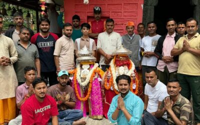 जय मां नंदा: सज गया मां नंदा का धाम कुरुड़, भक्तों के स्वागत को तैयार हुई डोलियां और मंदिर–