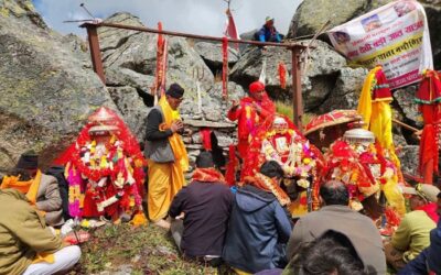 जय मां नंदा: मां नंदा की बड़ी जात संपन्न, कैलाश विदा हुआ चौसिंग्या खाडू–