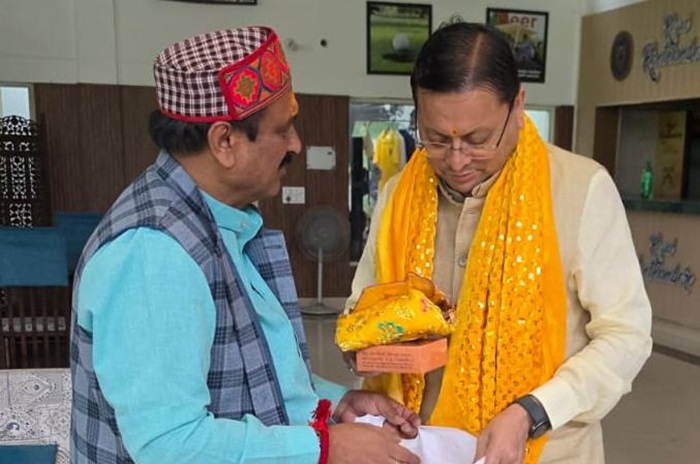 सीएम से मिले बीकेटीसी उपाध्यक्ष
