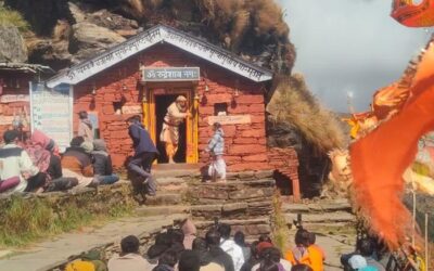 जय रुद्रेश:  विधि-विधान से शीतकाल के लिए बंद हुए रुद्रनाथ मंदिर के कपाट–